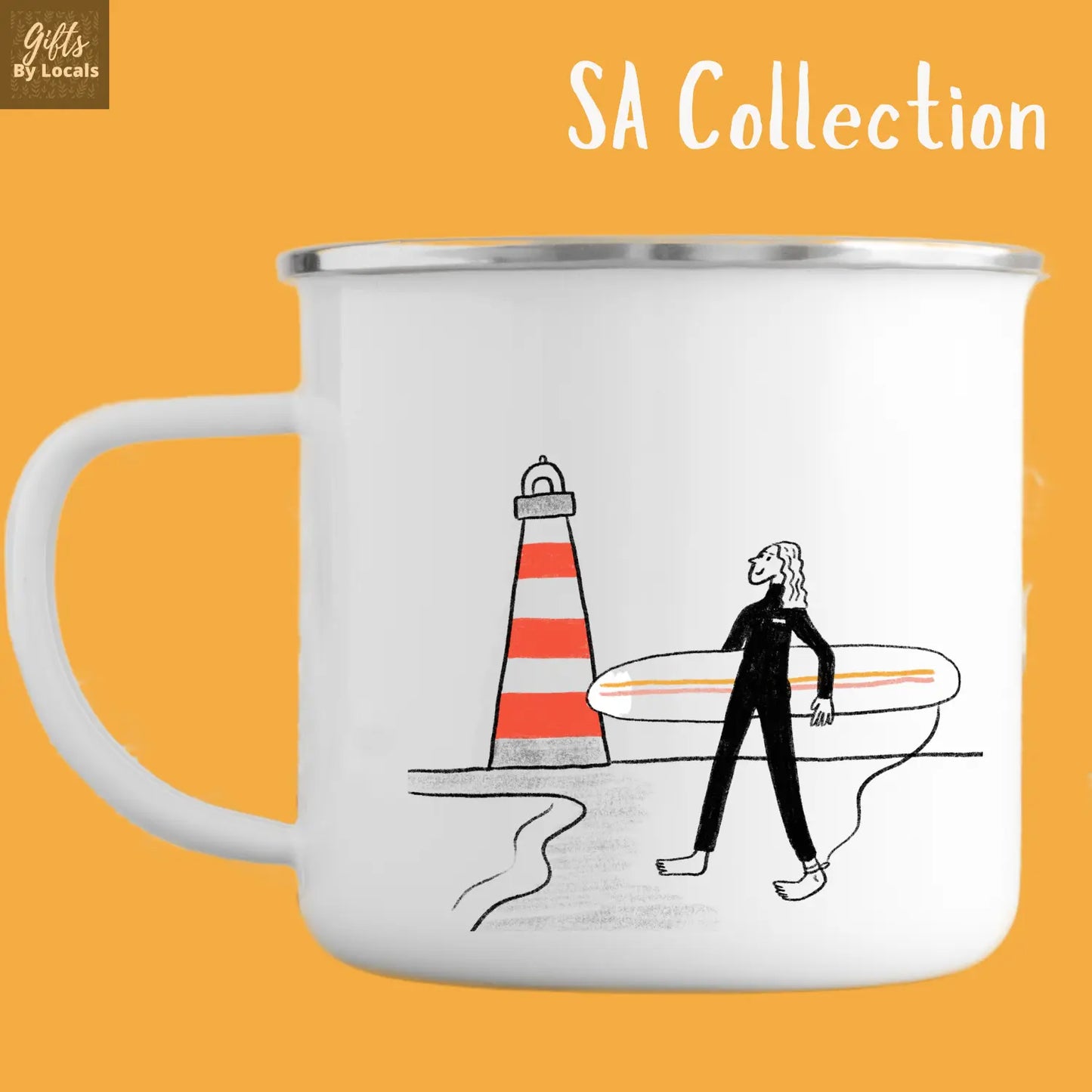 SA Collection โ Enamel Mug Set (4-Pack) Just Fun Gifts