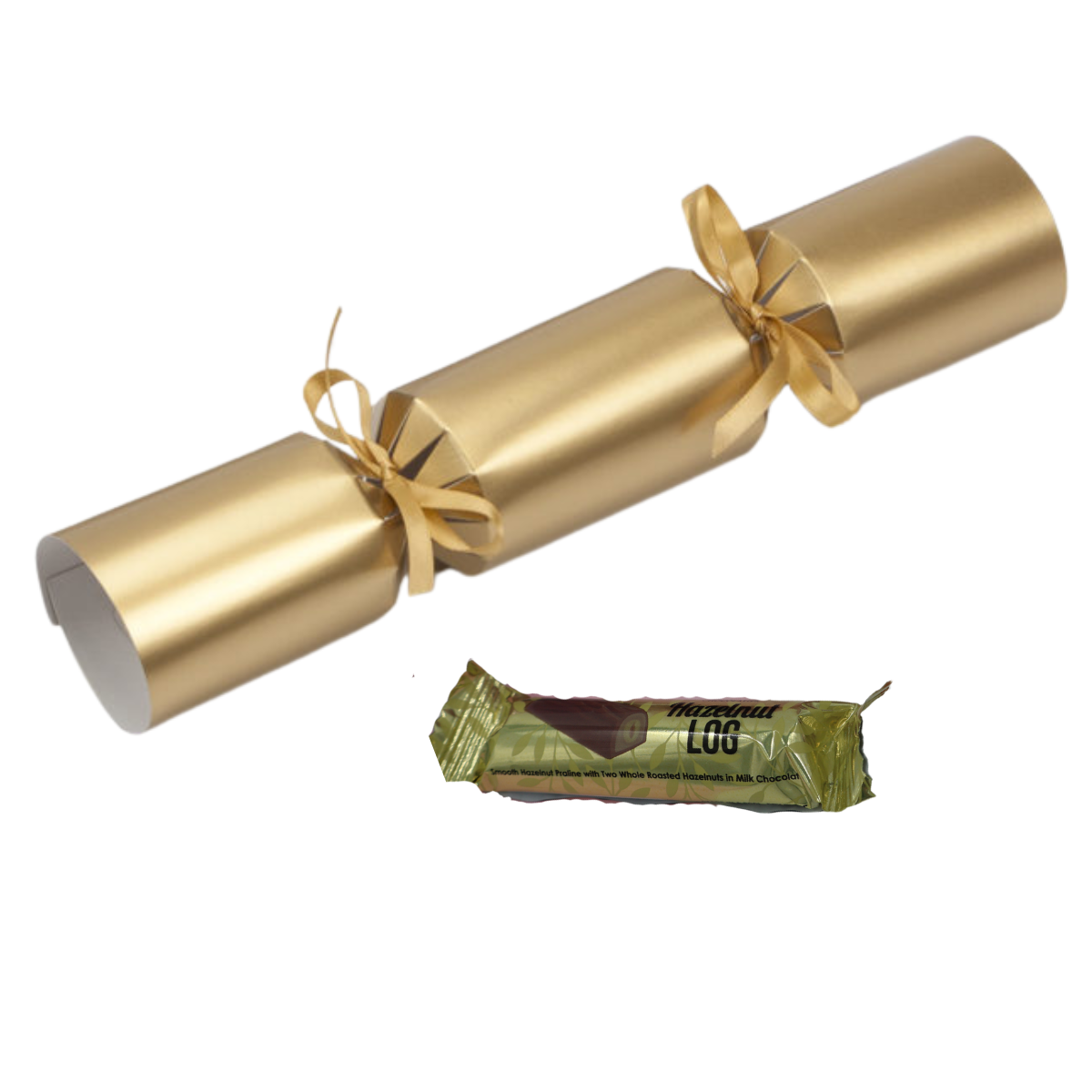 Christmas Cracker with Belgian Chocolate Log Just Fun Gifts