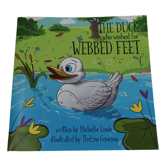 The Duck who wished for Webbed Feet by Michelle Linde Stories by Shelley - Michelle Linde