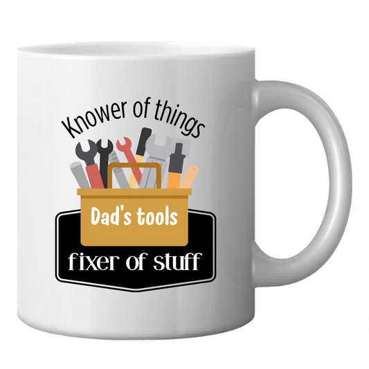 Mug - Knower of things, Fixer of stuff Gifts By Locals
