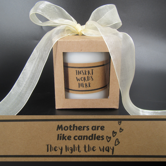 Candle – Mothers are like candles, they light the way. Just Fun Gifts