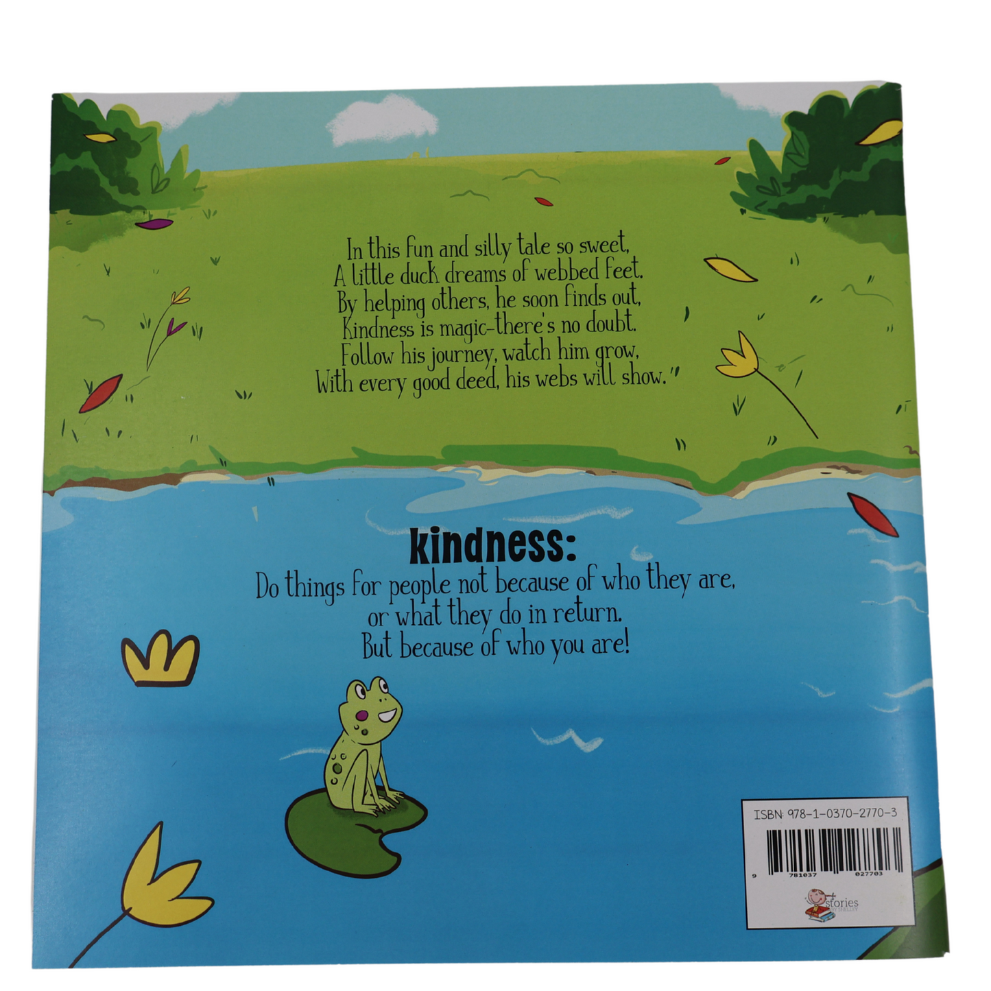 The Duck who wished for Webbed Feet by Michelle Linde Stories by Shelley - Michelle Linde