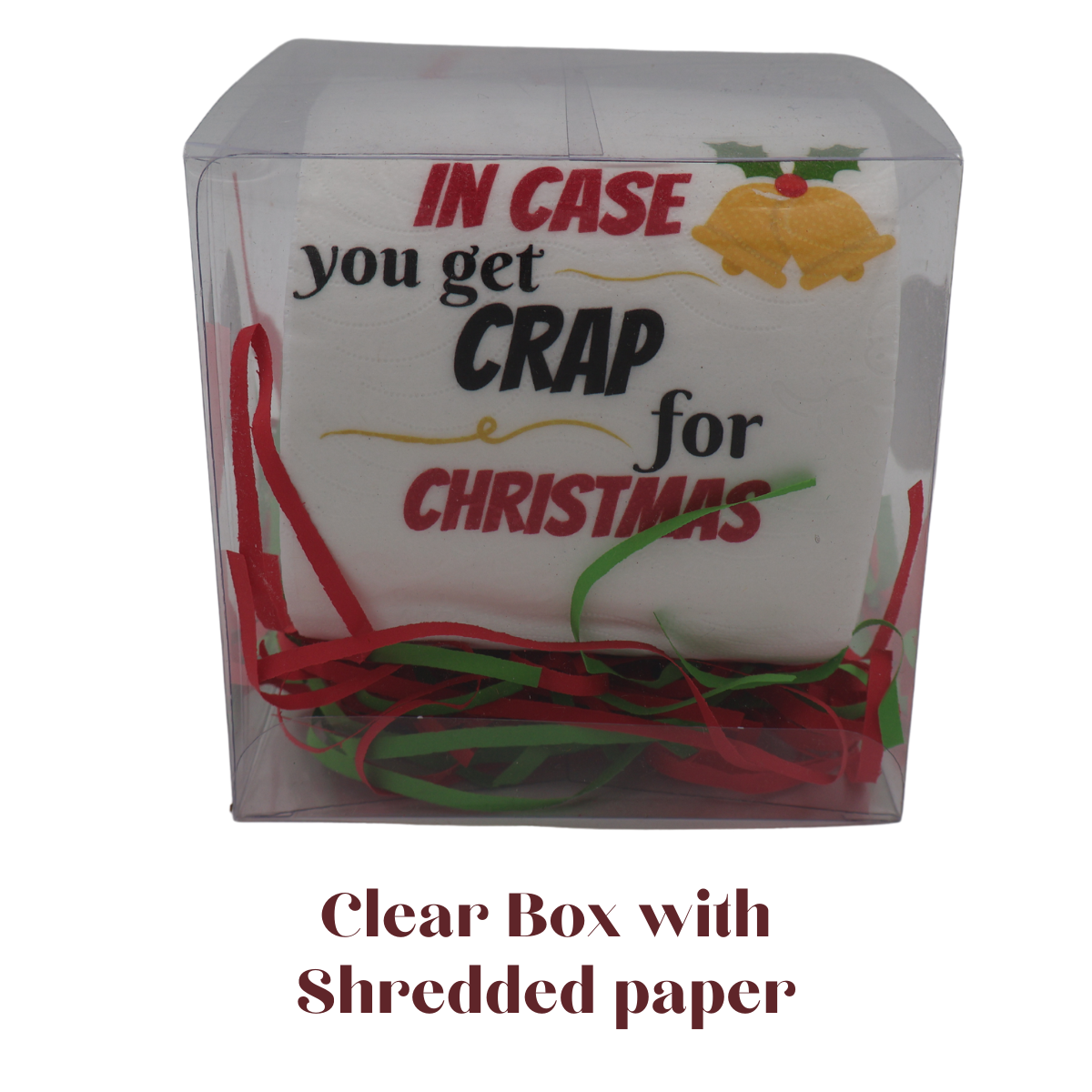 Toilet Paper – in case you get crap for Christmas (printed on first sheet) Just Fun Gifts