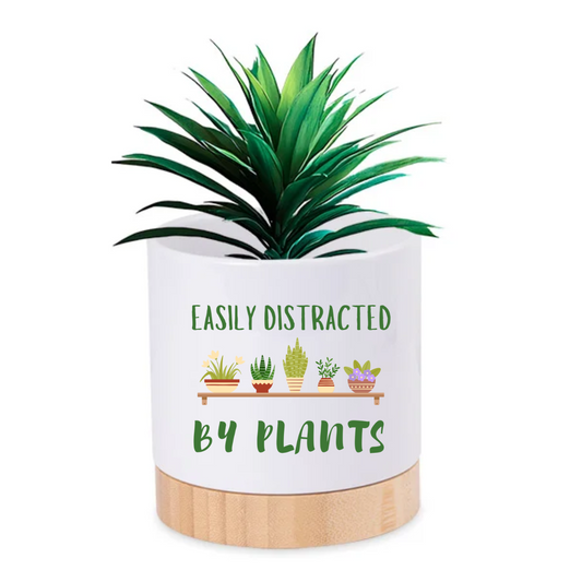 Pot Plant - Easily Distracted By Plants Just Fun Gifts