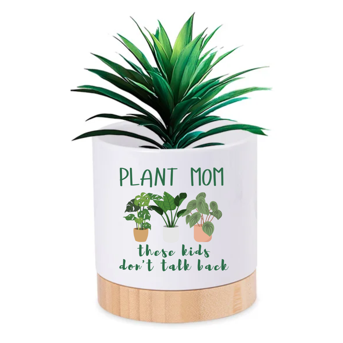 Pot Plant - Plant mom, these kids don't talk back