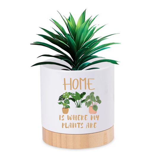 Pot Plant - Home is where my plants are Just Fun Gifts