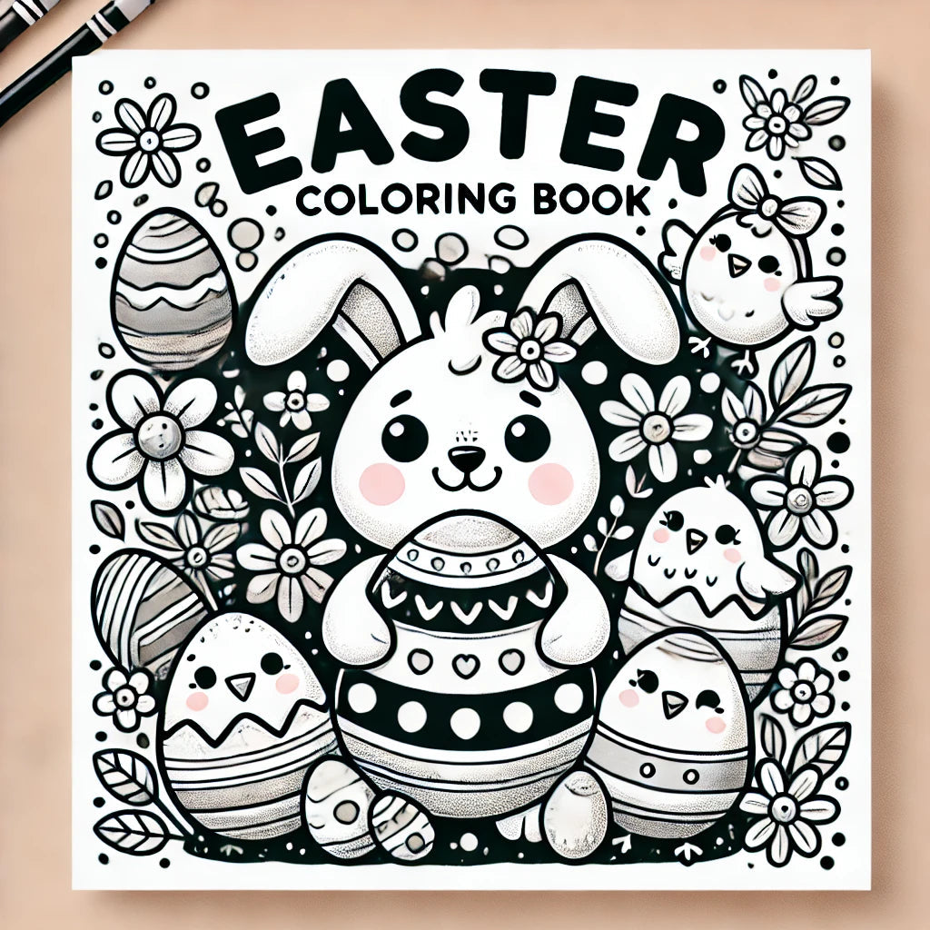 Free Easter Colouring Book for Download Just Fun Gifts