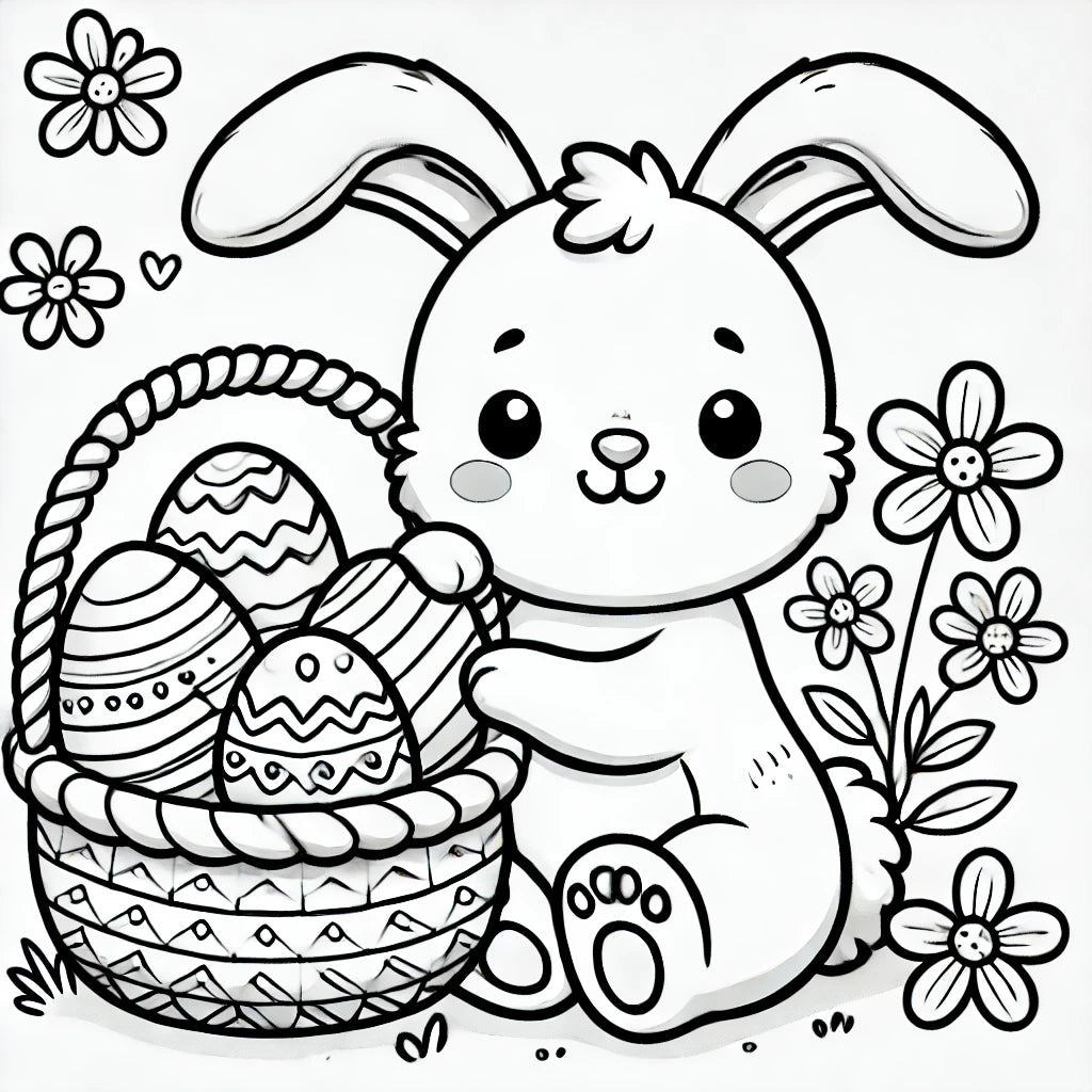 Free Easter Colouring Book for Download Just Fun Gifts