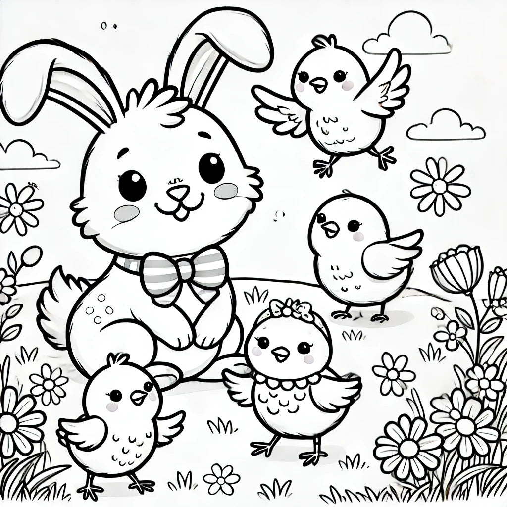 Free Easter Colouring Book for Download Just Fun Gifts