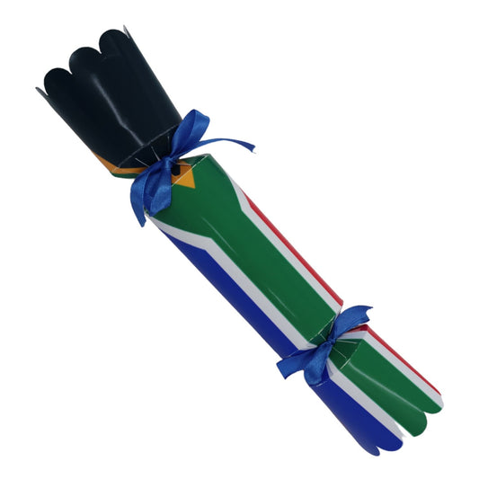 SA Celebration Cracker (with a mini Amarula or Jägermeister or Belgian Chocolate Log) Just Fun Gifts