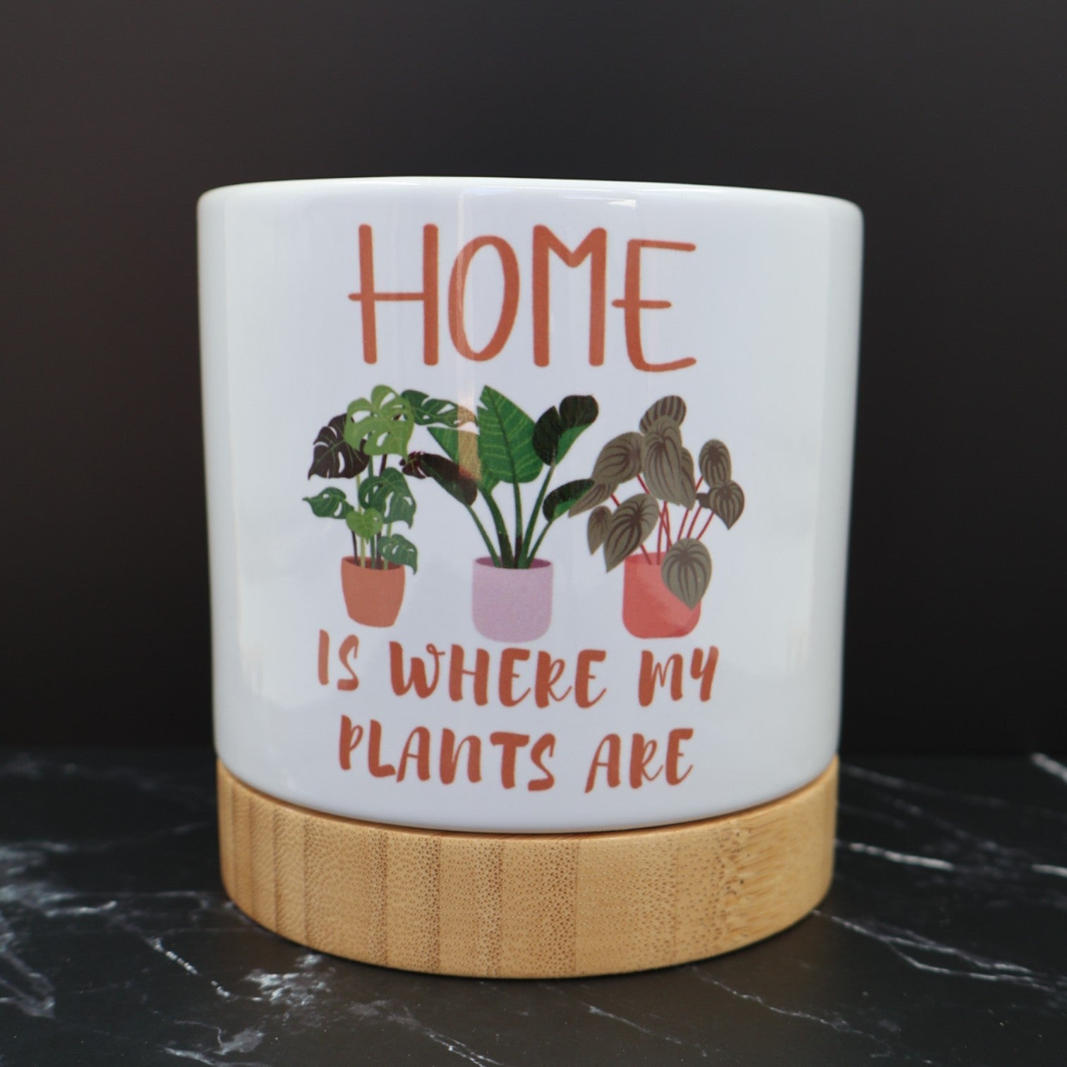 Pot Plant - Home is where my plants are Just Fun Gifts