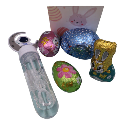 Easter Mini Bubbles and Chocolate Box Boys Just Fun Gifts