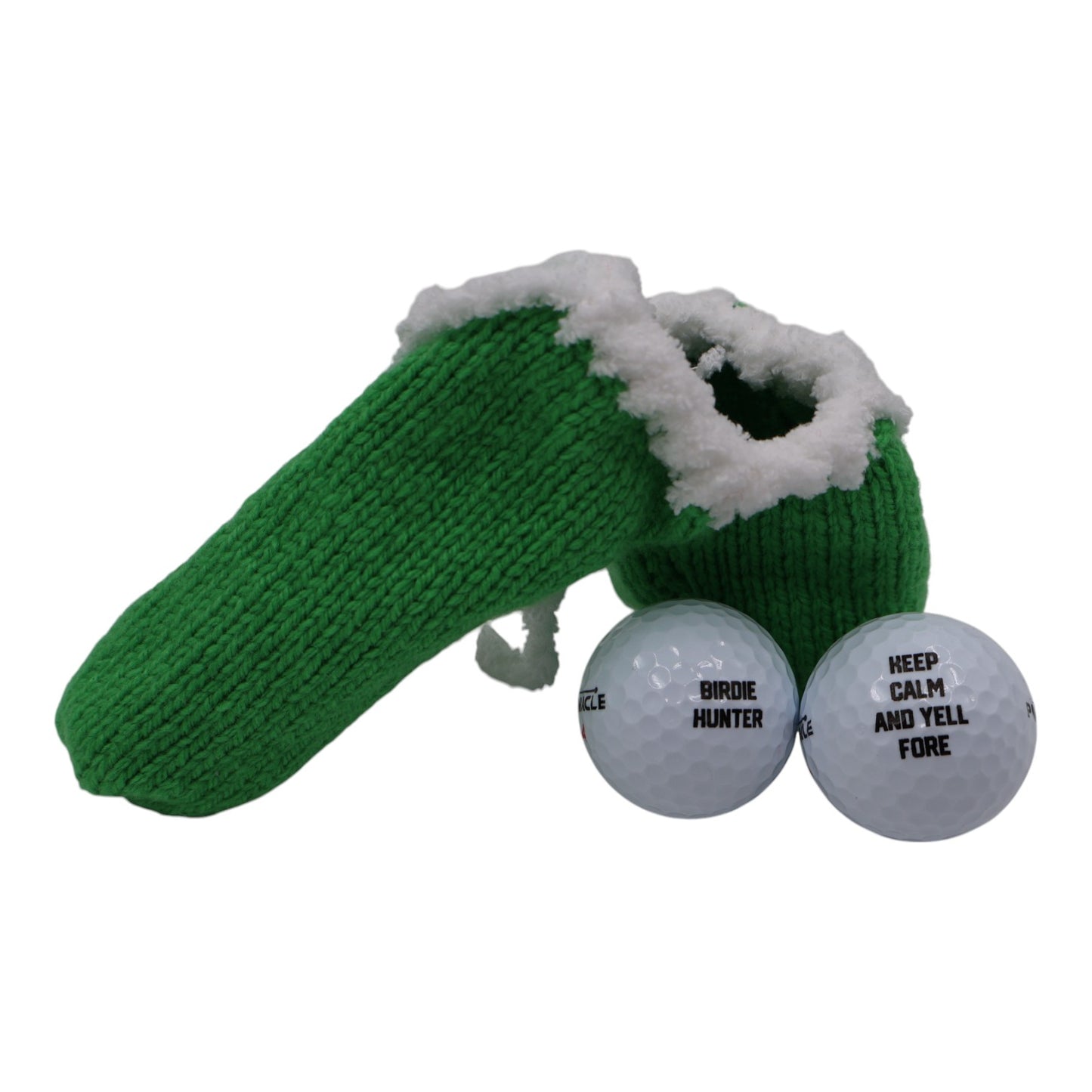 Golf Willy Warmer with 2 funny Golf Balls
