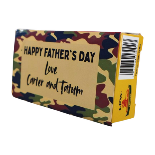 Personalised Striker - Happy Father's Day with personal message Just Fun Gifts