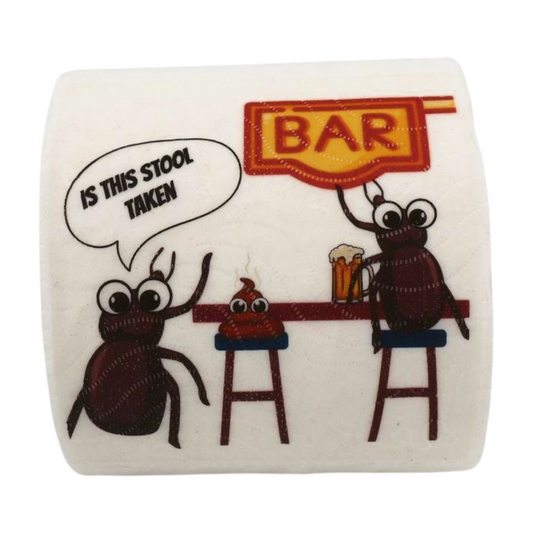 Toilet Paper - is this stool taken (dung beetle ) Just Fun Gifts