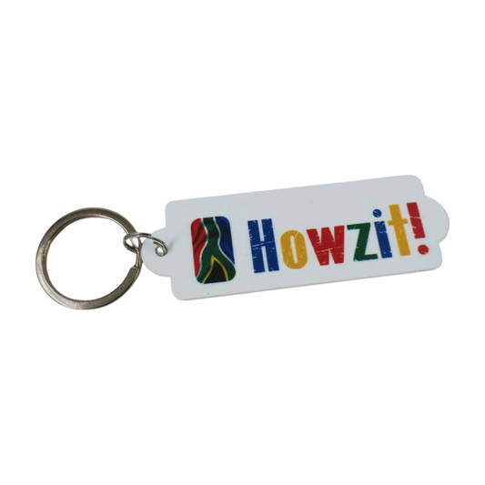 South African Keyring - Howzit Mooshimoo