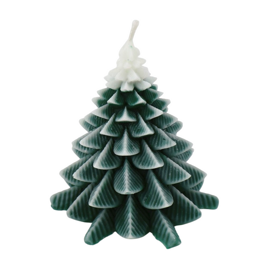 Christmas Tree Candle (medium size) Handcrafted