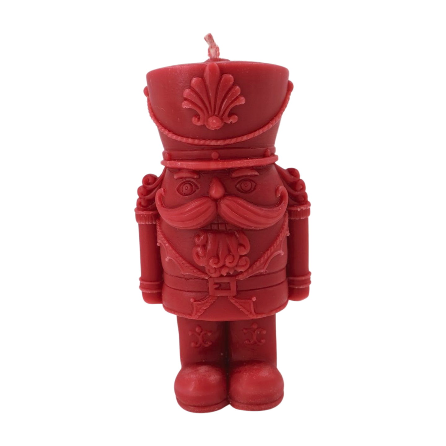 Christmas Nutcracker Candle Handcrafted
