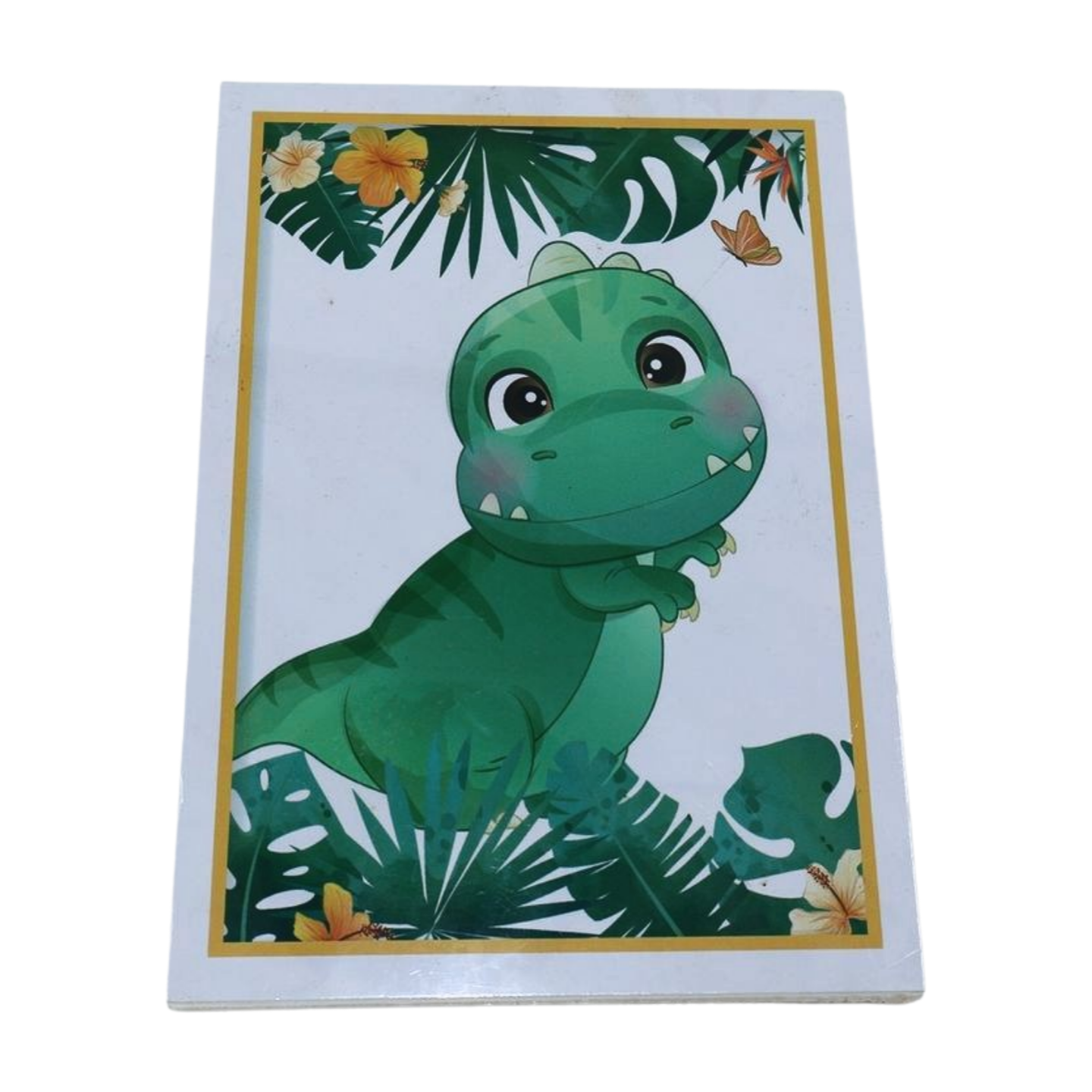 Wooden Sign - Dinosaur Green Mooshimoo