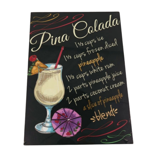 Wooden Sign - Pina Colada Mooshimoo