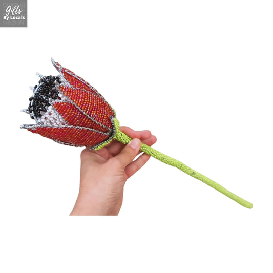 Beaded Protea Adams Beaded Collection