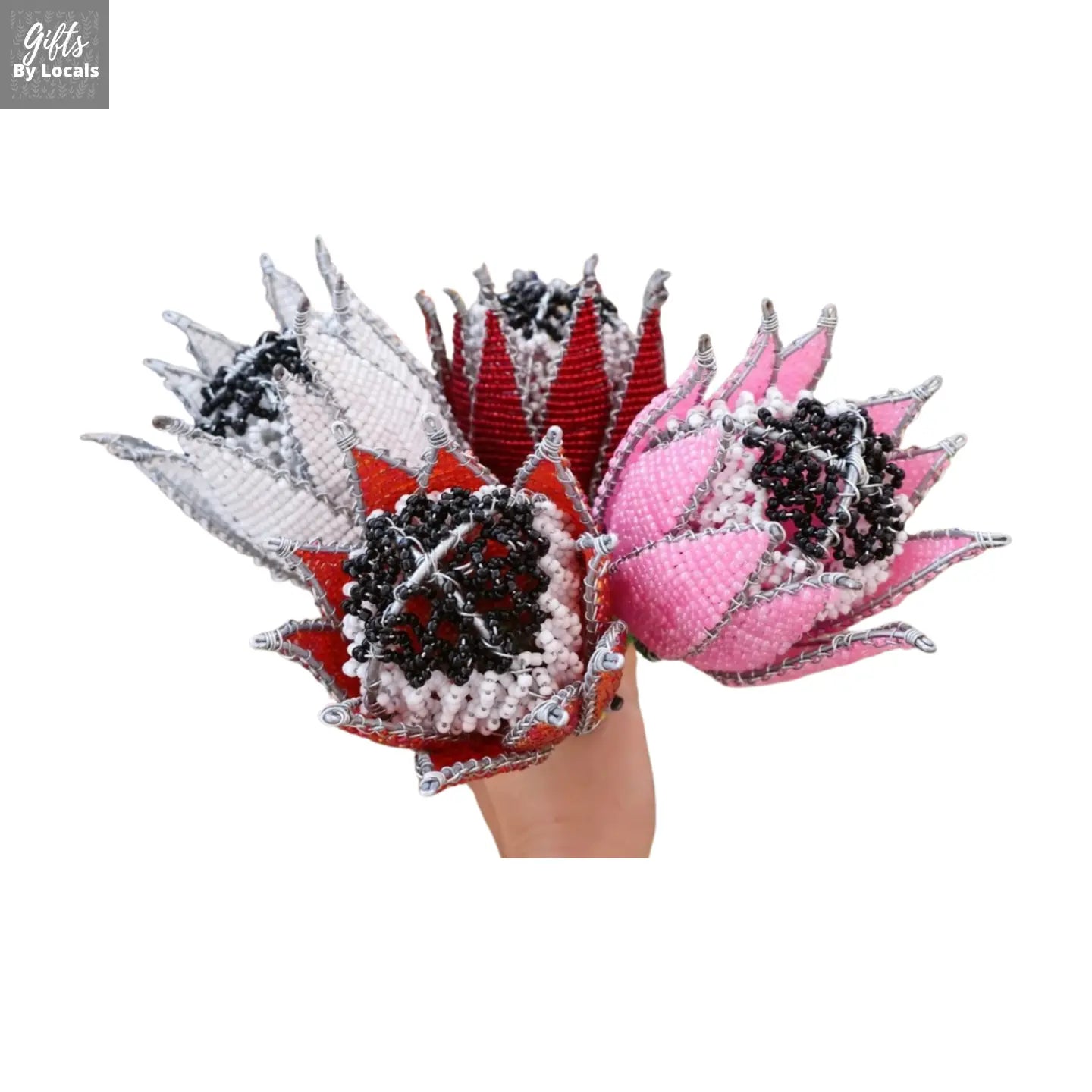 Beaded Protea Adams Beaded Collection