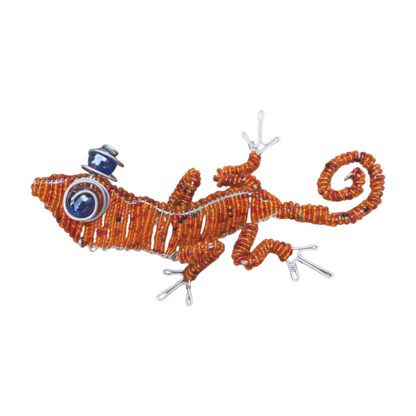 Beaded Gecko Adams Beaded Collection