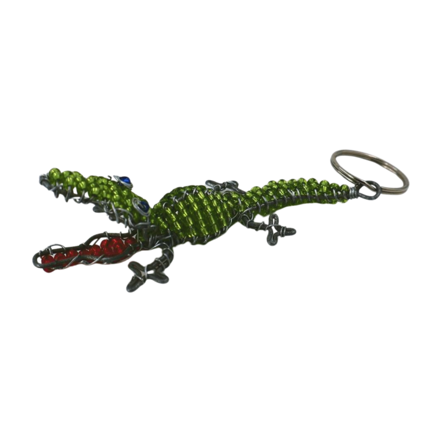 Christmas Cracker Giraffe – Animal Print Giraffe with beaded keyrings Just Fun Gifts