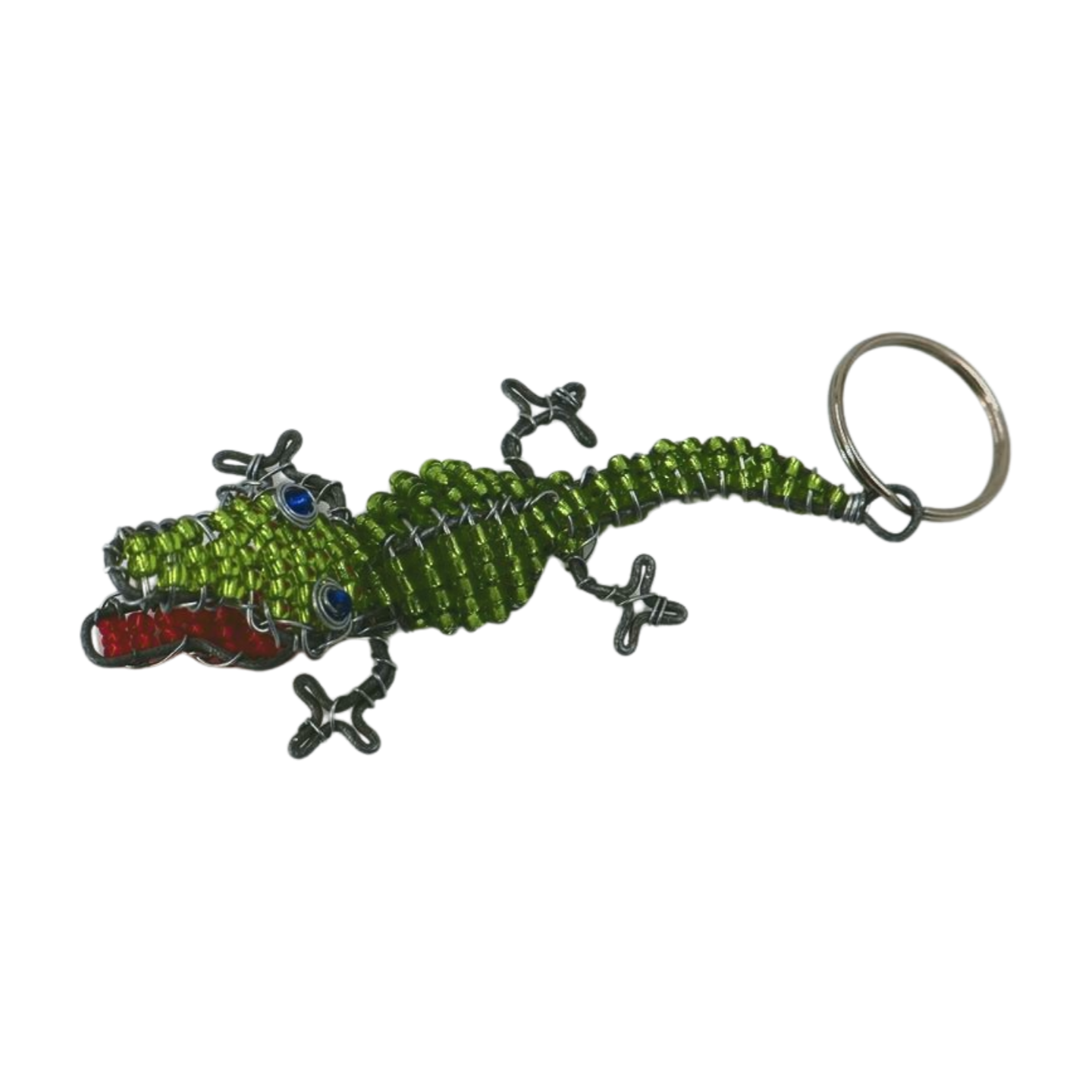 Christmas Cracker Giraffe β Animal Print Giraffe with beaded keyrings Just Fun Gifts