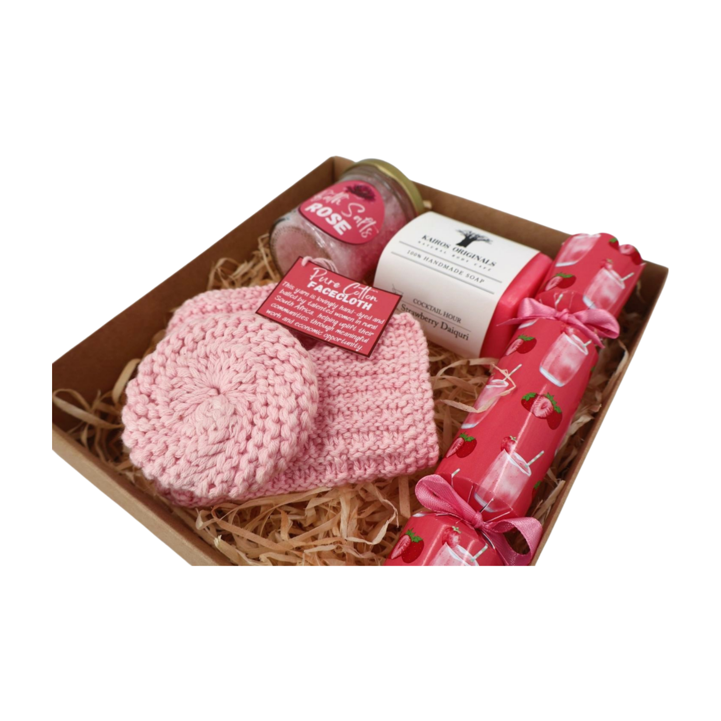 Pamper Essentials Gift Box β Rose & Strawberry Edition Just Fun Gifts