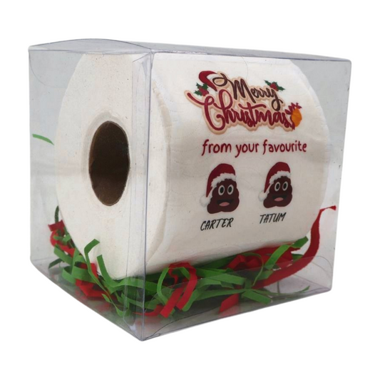 Personalised Toilet Paper - Merry Christmas from your favourite S**ts Just Fun Gifts