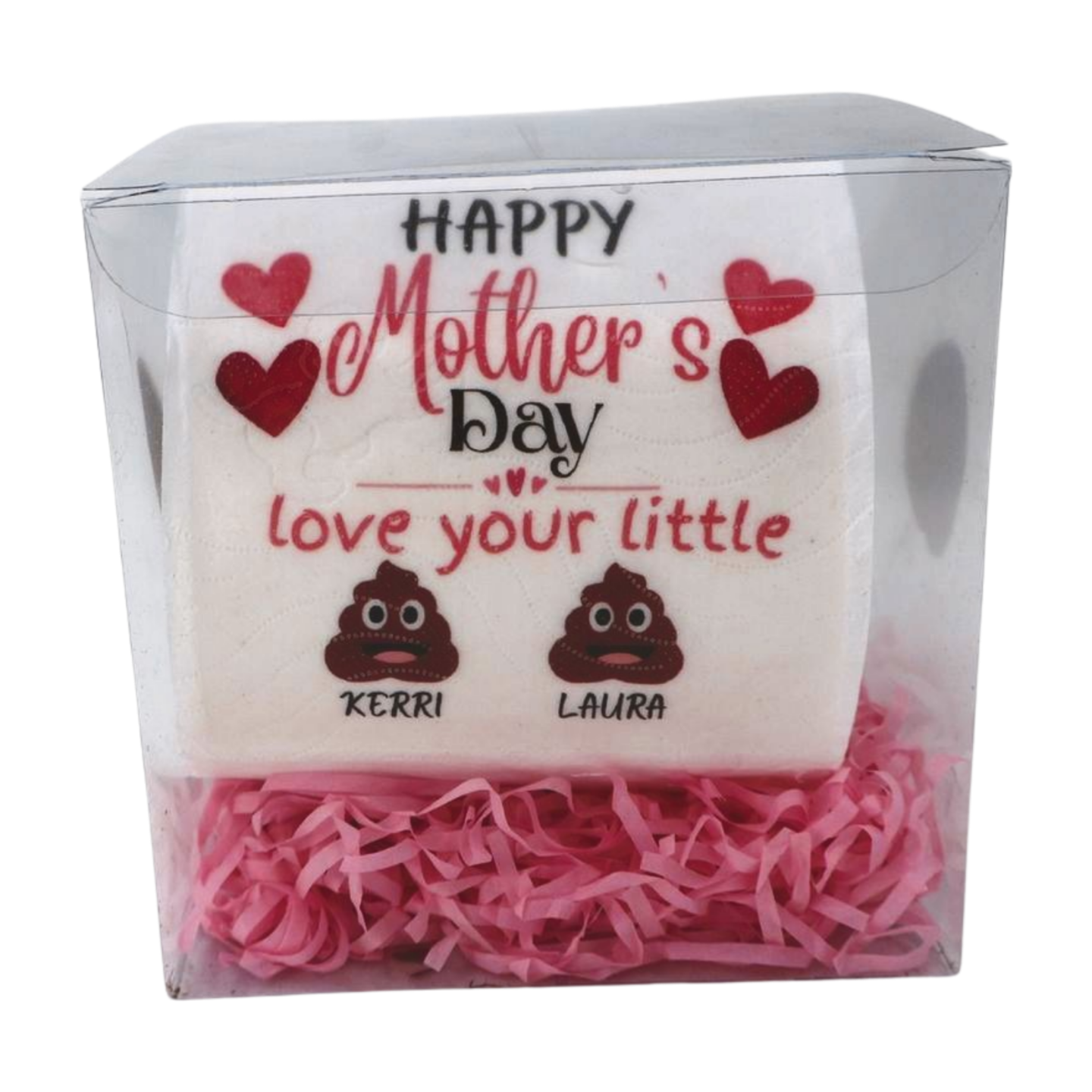 Personalised Toilet Paper - Happy Mother's Day love your little sh**ts Just Fun Gifts