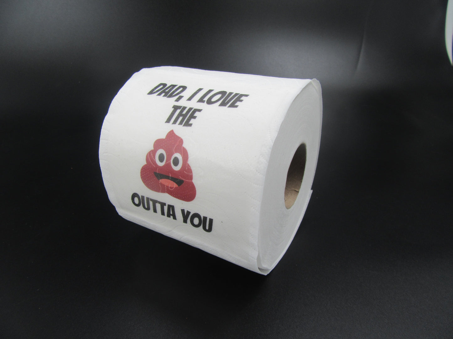 Father’s Day Tic Tac Toe holder with Funny Toilet paper Just Fun Gifts