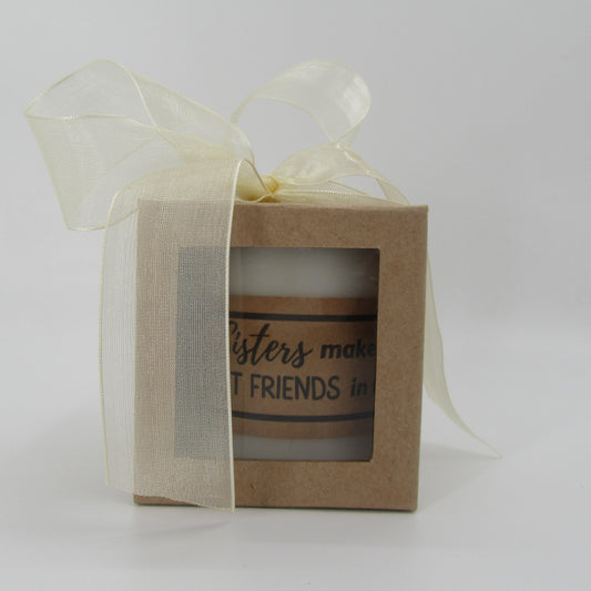 Candle – Sisters make the best friends in the world Just Fun Gifts