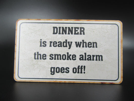 Magnet - Dinner is ready when the smoke alarm goes off Mooshimoo