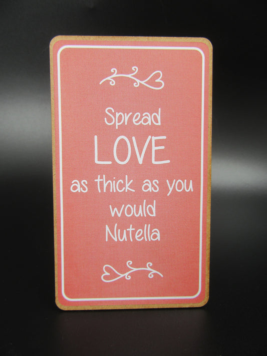 Magnet – Spread love as thick as you would Nutella Mooshimoo