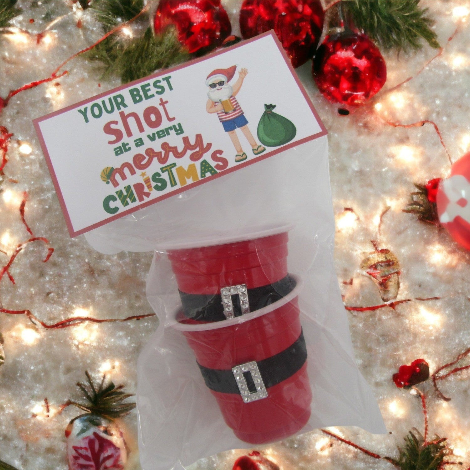 Santa shooter Cups – shooter cups Just Fun Gifts