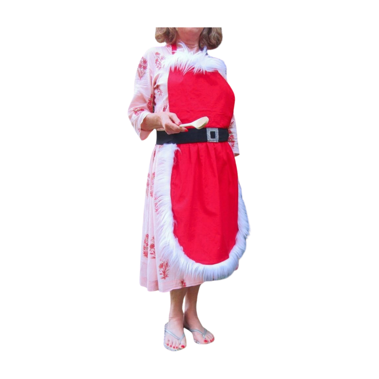 Mrs Claus Apron Just Fun Gifts