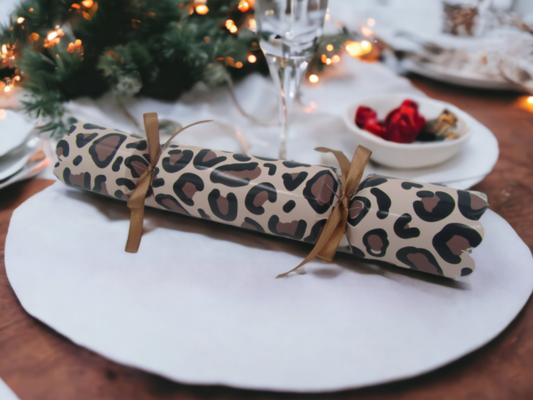 Christmas Cracker Leopard– Animal Print Leopard Just Fun Gifts
