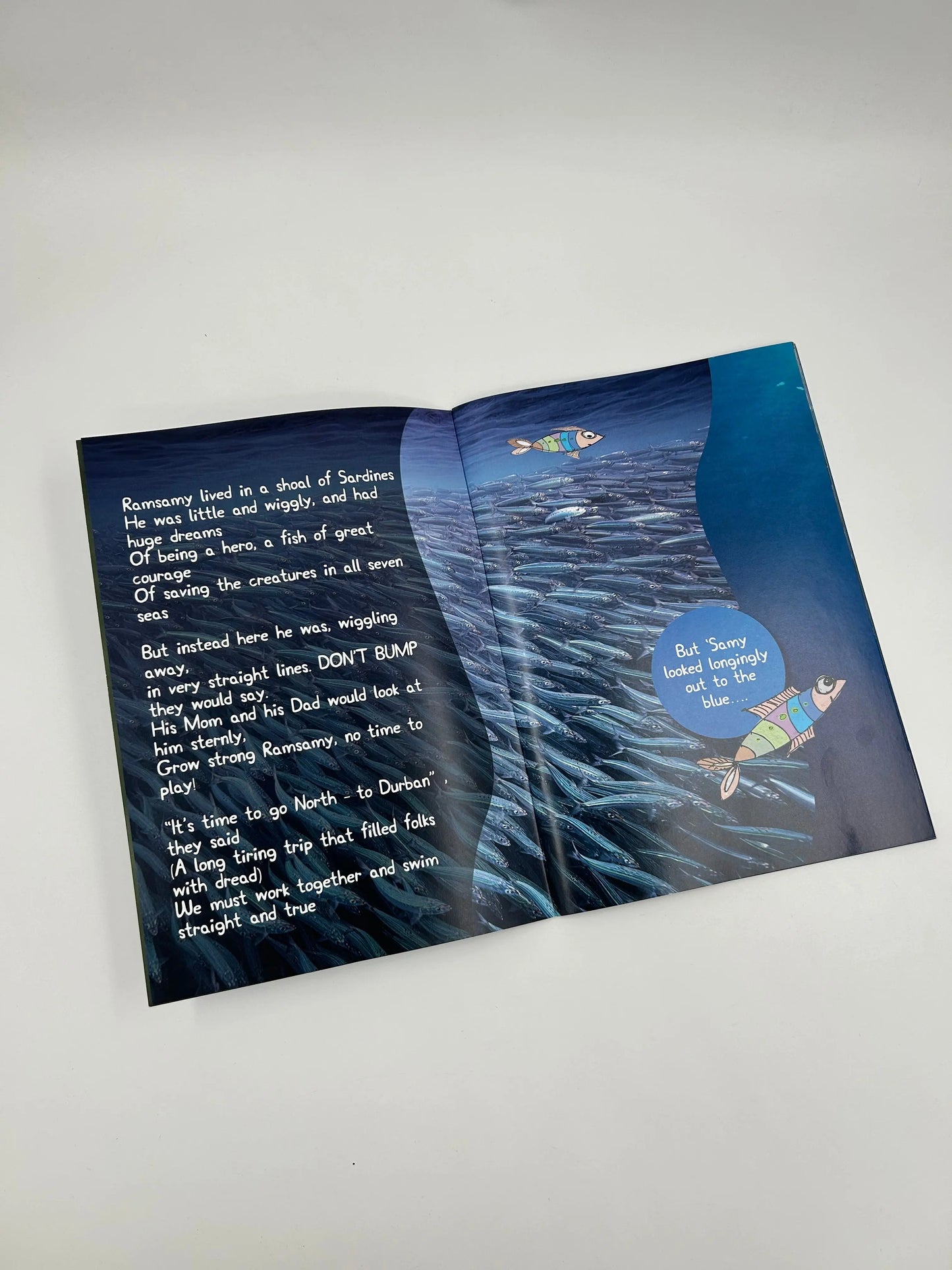 The Extraordinary Adventures of Ramsamy the Sardine – by Linda Ness Linda Ness