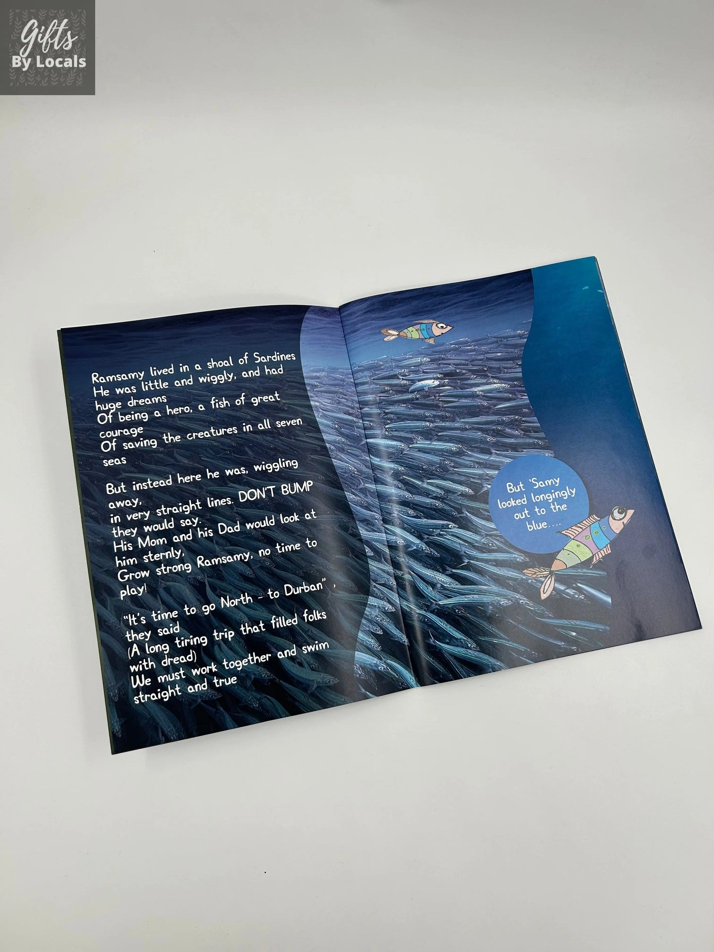 The Extraordinary Adventures of Ramsamy the Sardine – by Linda Ness Linda Ness