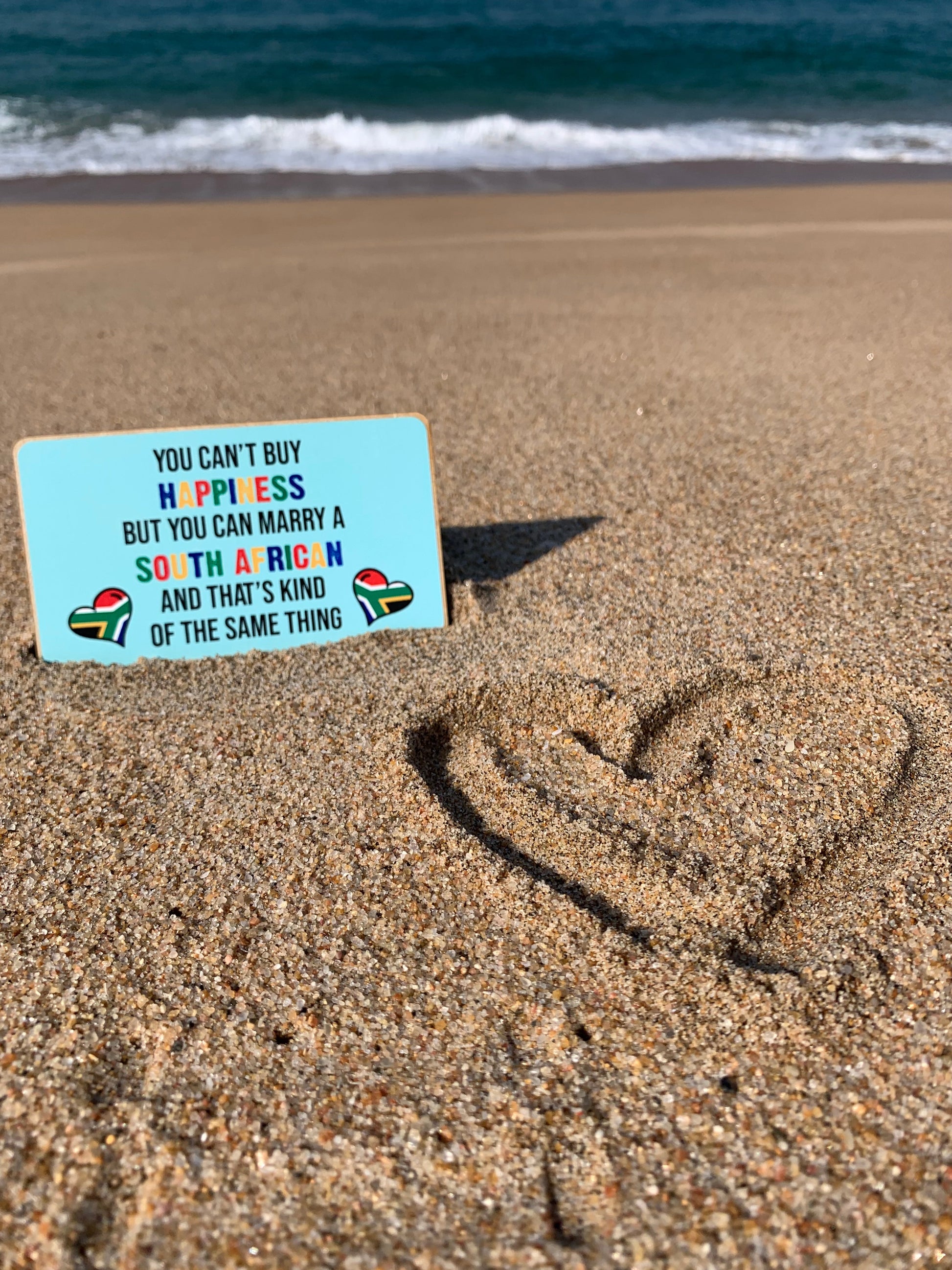 Magnet - You can’t buy happiness but you can marry a South African and that’s kind of the same thing Mooshimoo