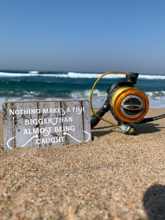 Magnet – Nothing makes a fish bigger than almost being caught Mooshimoo