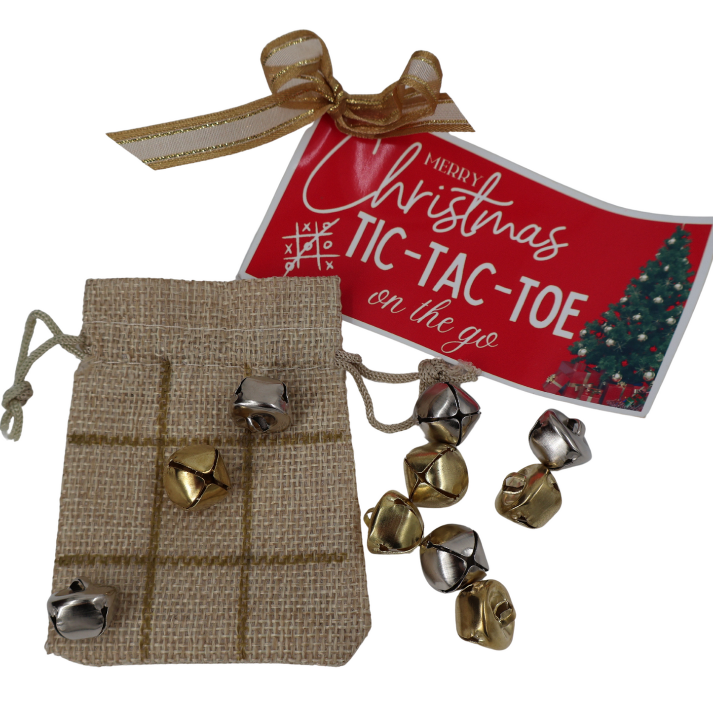 Tic Tac Toe - Christmas Bells Just Fun Gifts