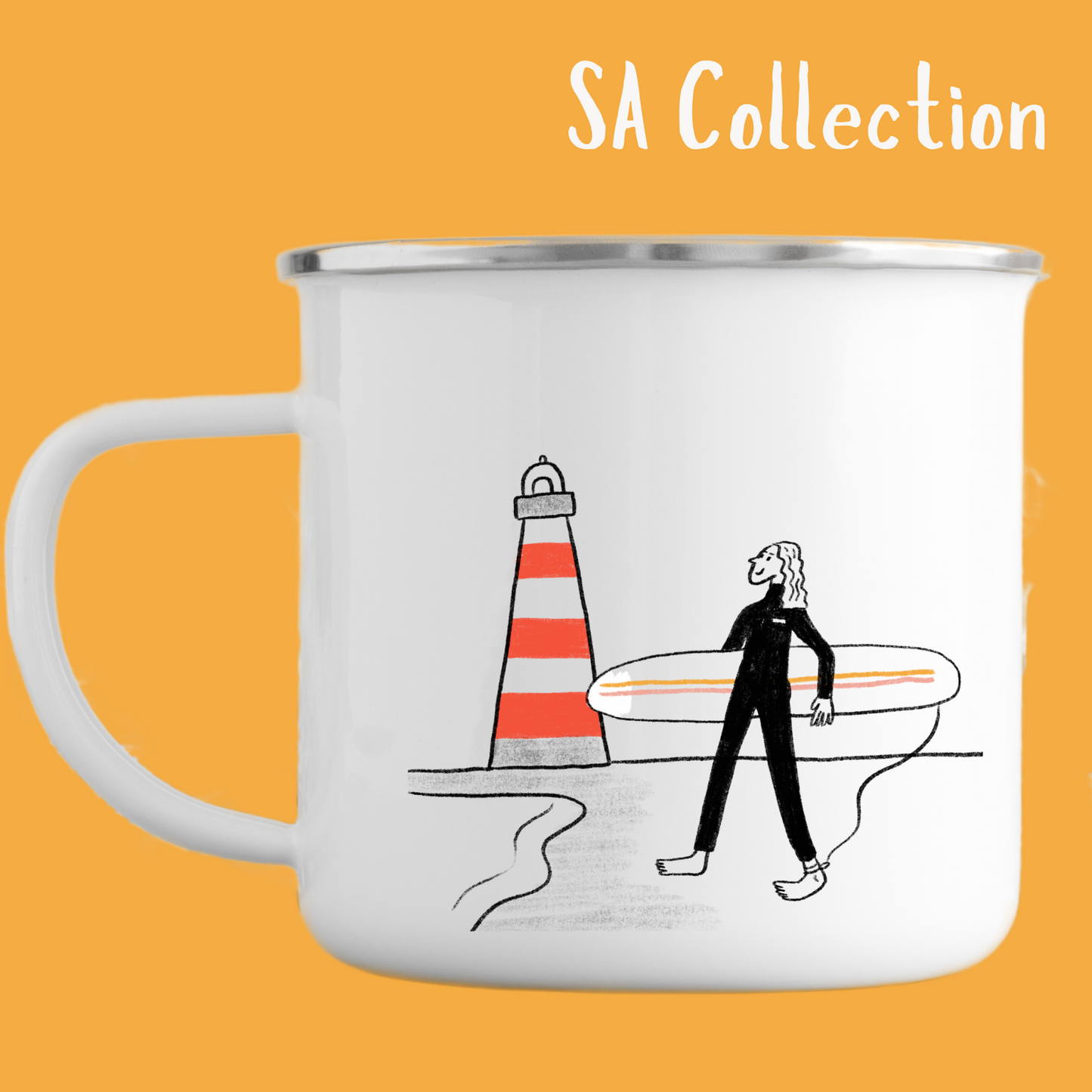 SA Collection – Enamel Mug Set (4-Pack)