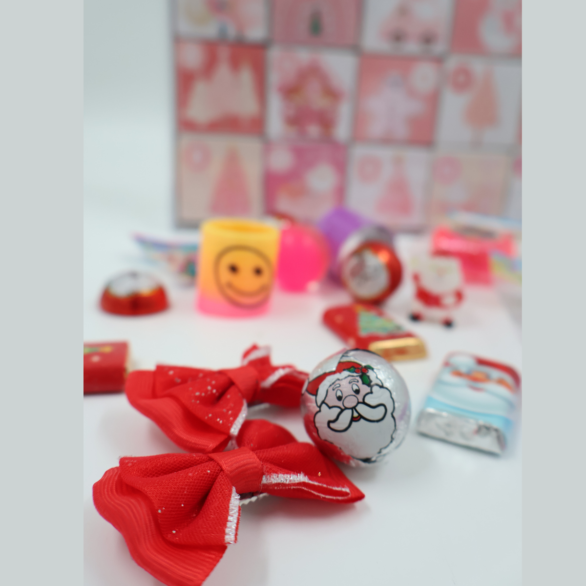 Advent Calendar Pink Elf Design