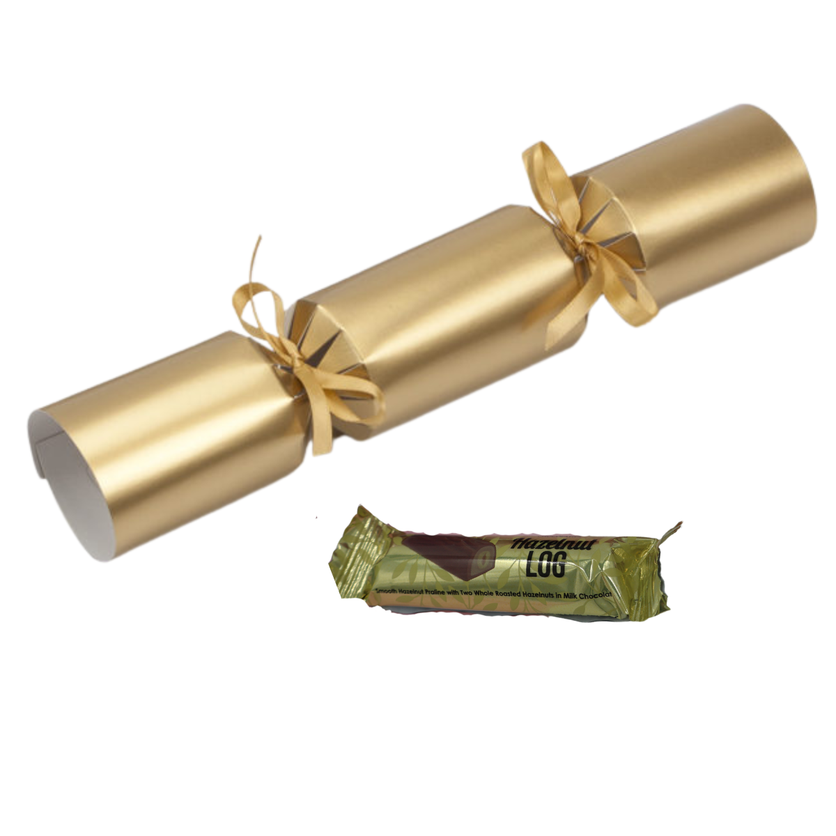 Christmas Cracker with Belgian Chocolate Log