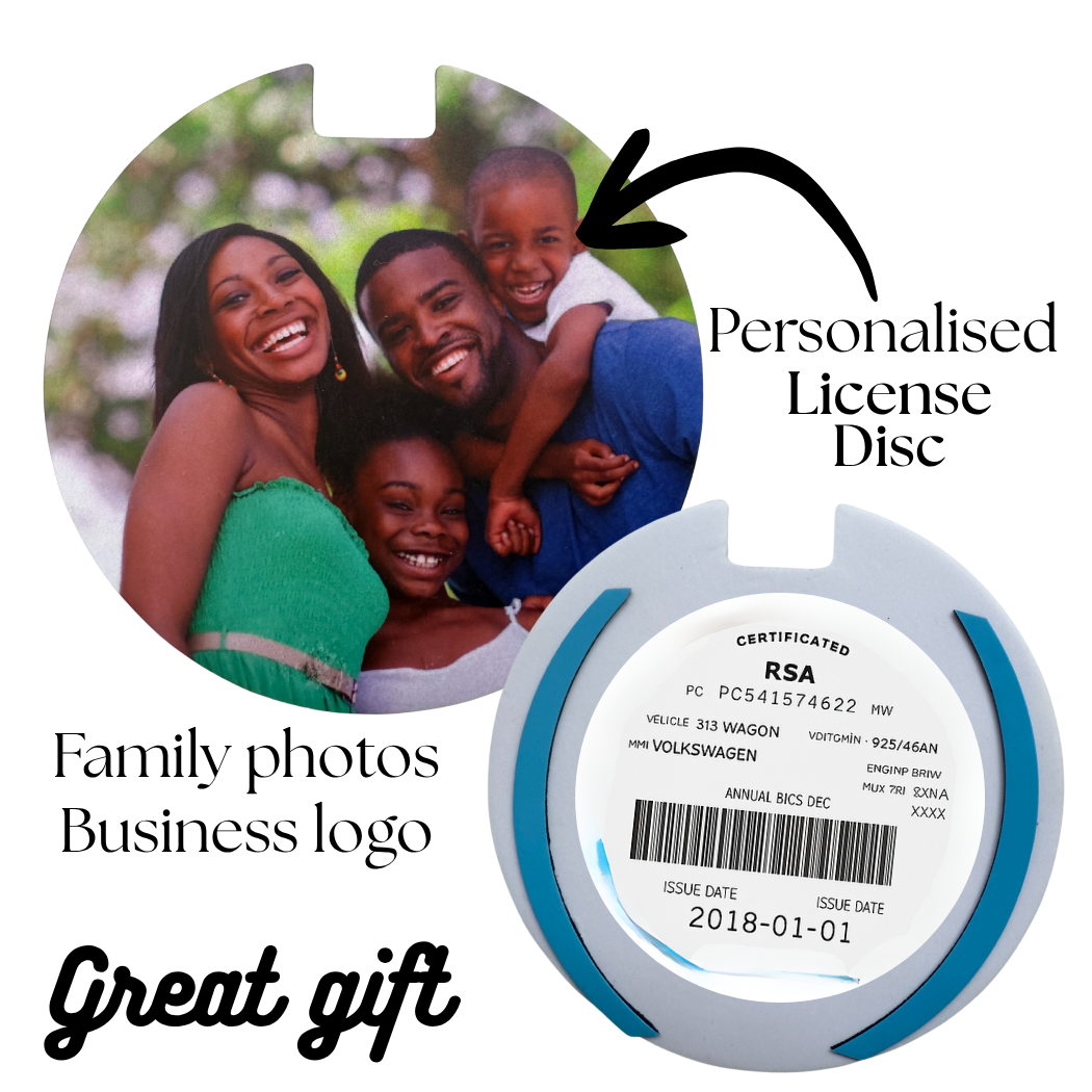 Personalised License Disc Just Fun Gifts