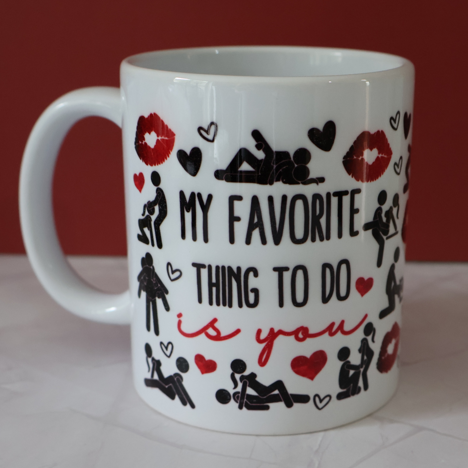 Naughty Valentines Mug Just Fun Gifts