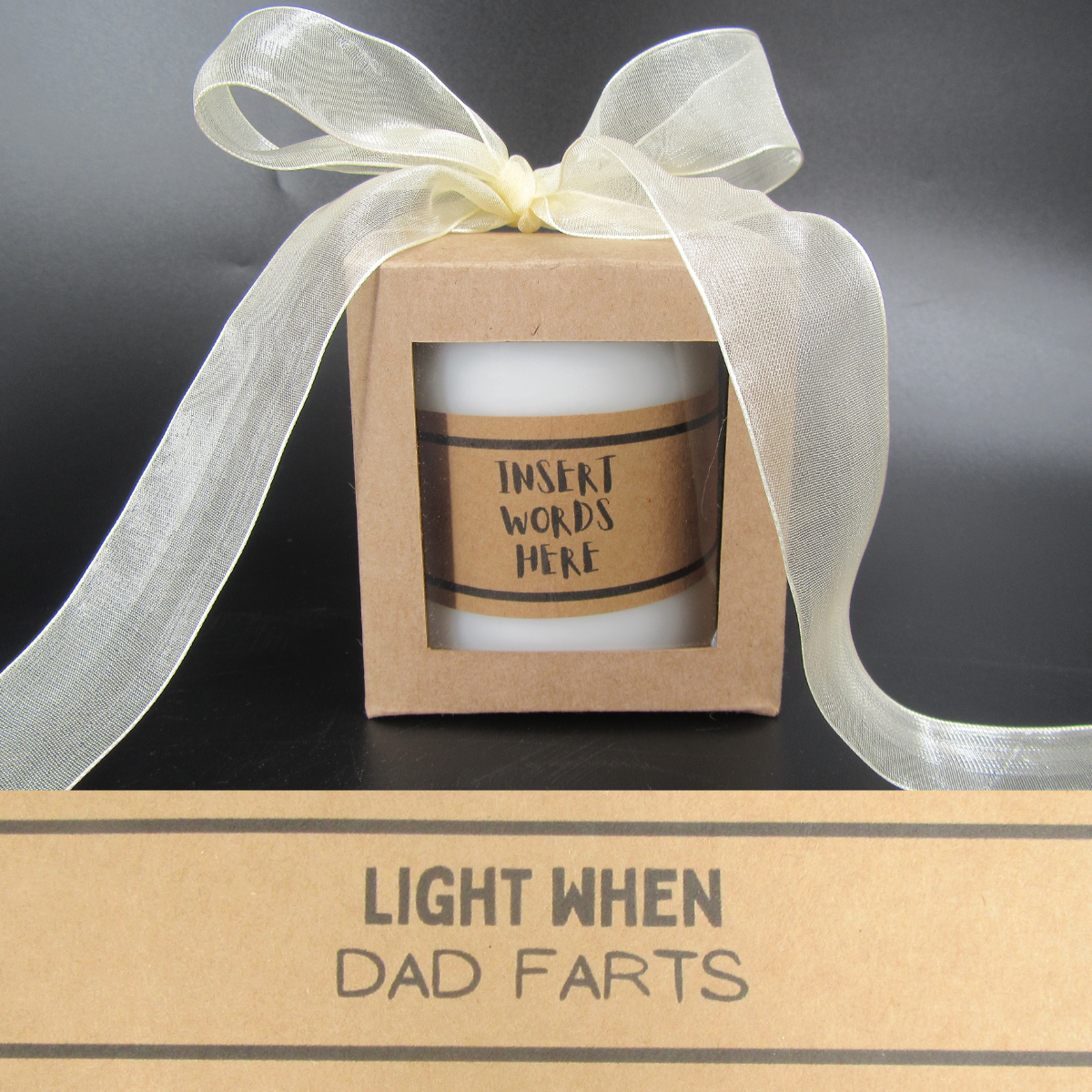 Candle – Light when dad farts